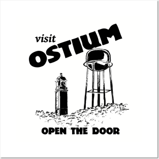 Visit Ostium - Black Posters and Art